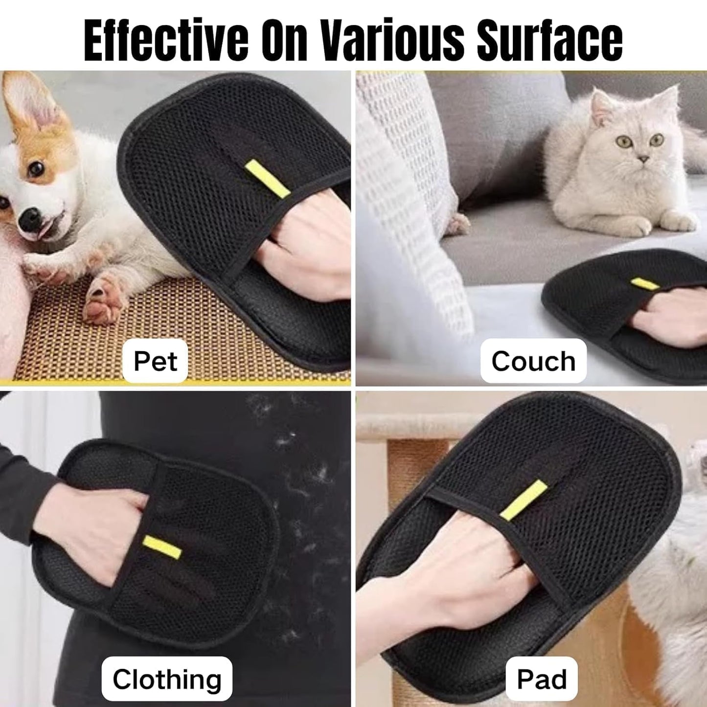 ORDERPUR Pet hair removal gloves
